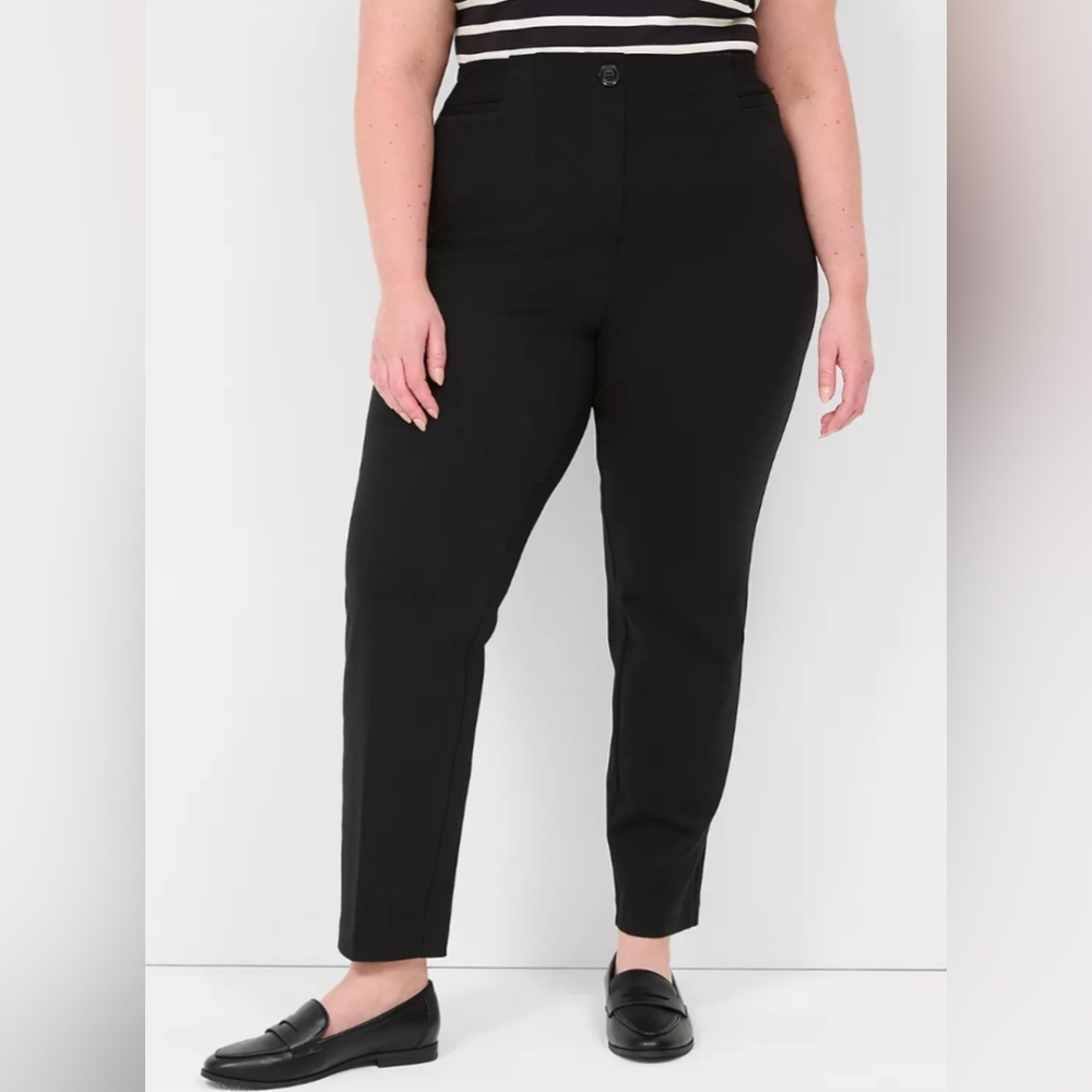 Lane Bryant Ponte Innersculpt Smoothing Knit Pull On Legging Sz 26